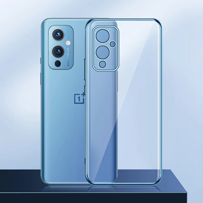 Coque Оригинальный чехол для телефона Oneplus 8 9 Pro 8T 9R покрытие прозрачный