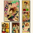 Японский Классический Аниме Horimiya ретро постер из крафт-бумаги для комнатыбараcofe домашняя живопись настенные Стикеры