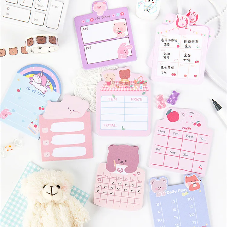 Mohamm 30 листов чтобы сделать список ежедневный план Липкие заметки почтовый