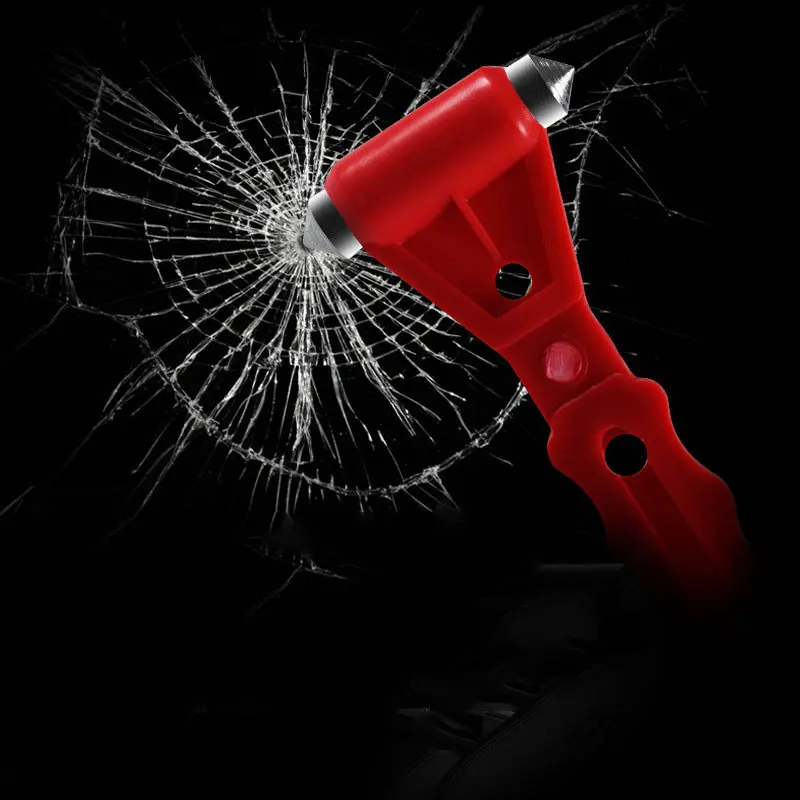 

1 Pc Emergency Escape Hammer Mini Pocket Safety Window Glass Breaker Durable LifeSaving Escape Rescue Tool Car Safety Hammer