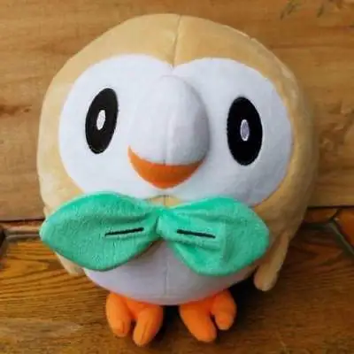Новые Аутентичные японская аниме игра Rowlet птица плюшевые куклы игрушка в