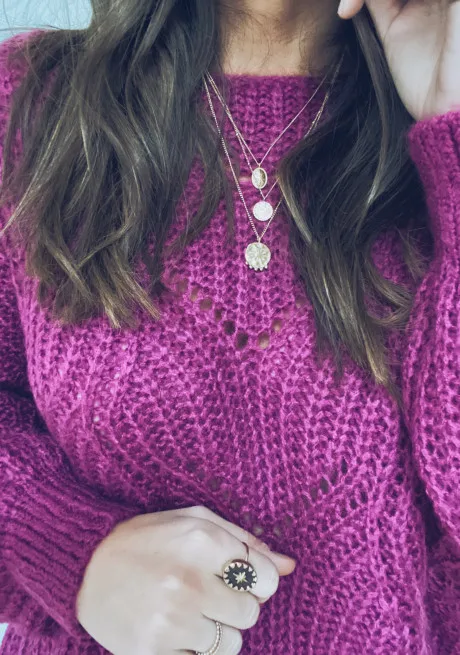 BOHO INSPIRED hollow out knitted Sweater women long sleeve sweater pullover winter new casual boat neck super chic jumper | Женская