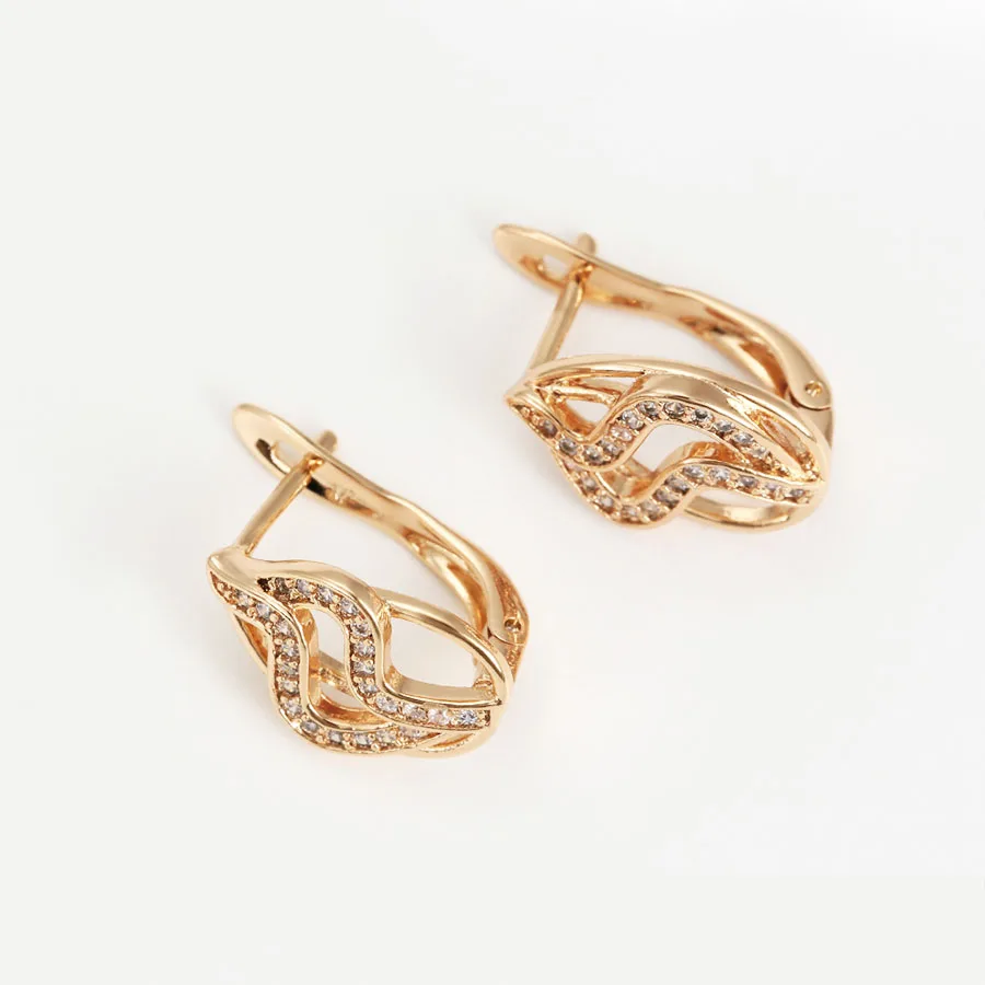 MxGxFam Новые поступления серьги-кольца с цирконием AAA + и комплекты ювелирных