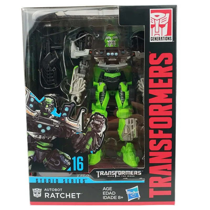

Original Hasbro Transformers Series Movie Transformers Toys SS16 Green Ambulance Original Boxed Children's Toys Educational Toys