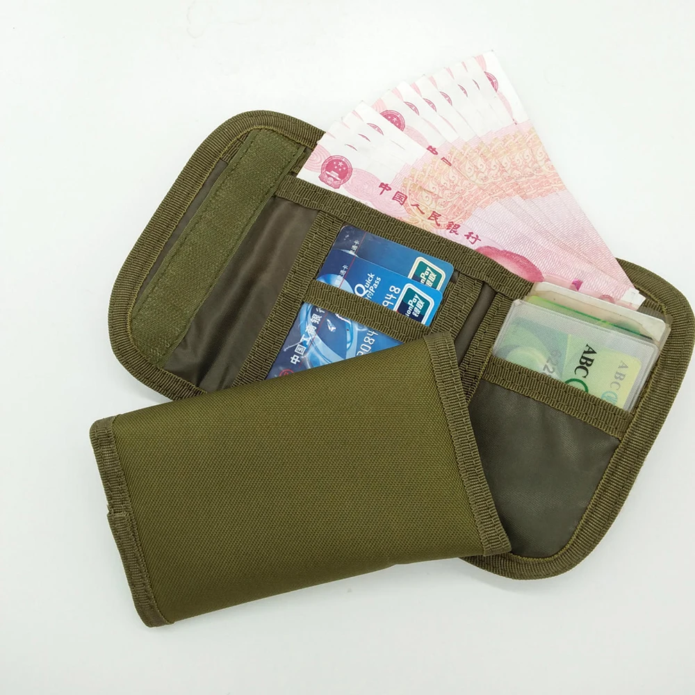 Модный мужской тонкий кошелек, нейлоновый мужской деловой держатель для кредитных карт, кошелек для монет, охотничьи кошельки, клатч, удобный пакет, маленькие кошельки