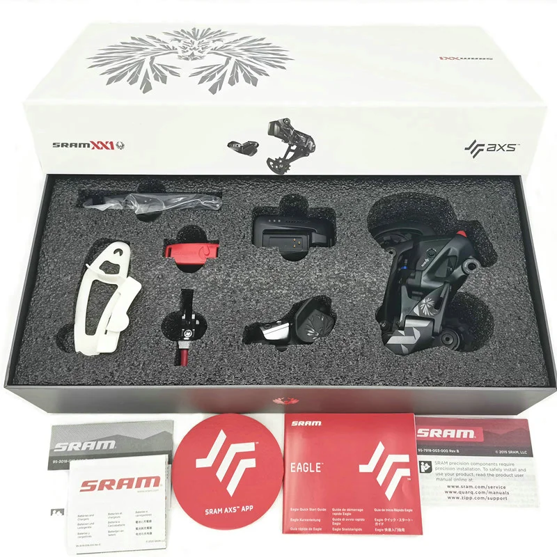 

Rear shunt SRAM xx1 Eagle AXS 12s, shift lever + battery, wireless accessories for mountain bike, 2021