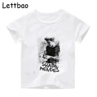Детская футболка Shawn Mendes, Детская уличная одежда хорошего качества, забавная футболка в стиле хип-хоп, топы, футболки, детская одежда