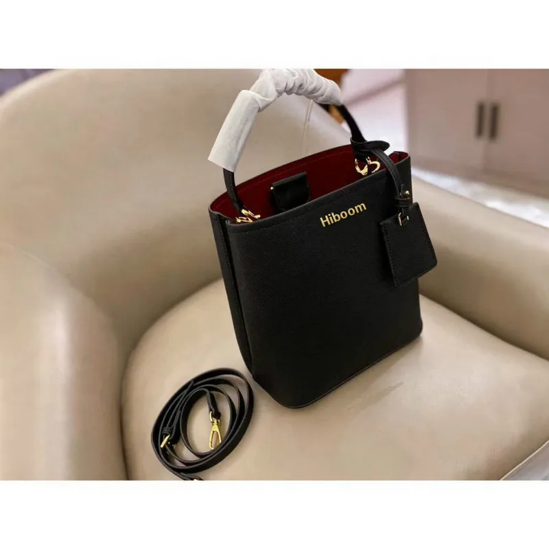 

Hiboom 2020 New Fashion Handbags Leather High Quality Bucket Bag Handbag Diagonal Bag