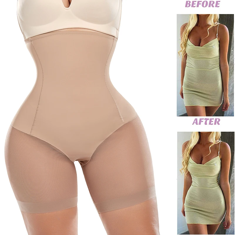 

Slip Short Shapewear for Women Tummy Control Underwear High Waisted Shaping Panties Body Shaper Thigh Slimmer Waist Trainer