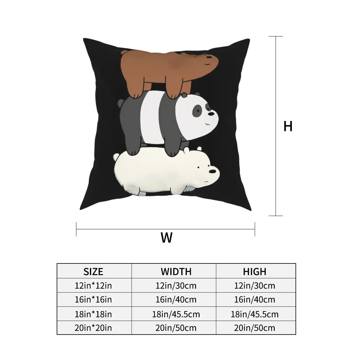 Новое поступление 2018 забавные хлопковые Смешные Женские чехлы с тремя медведями