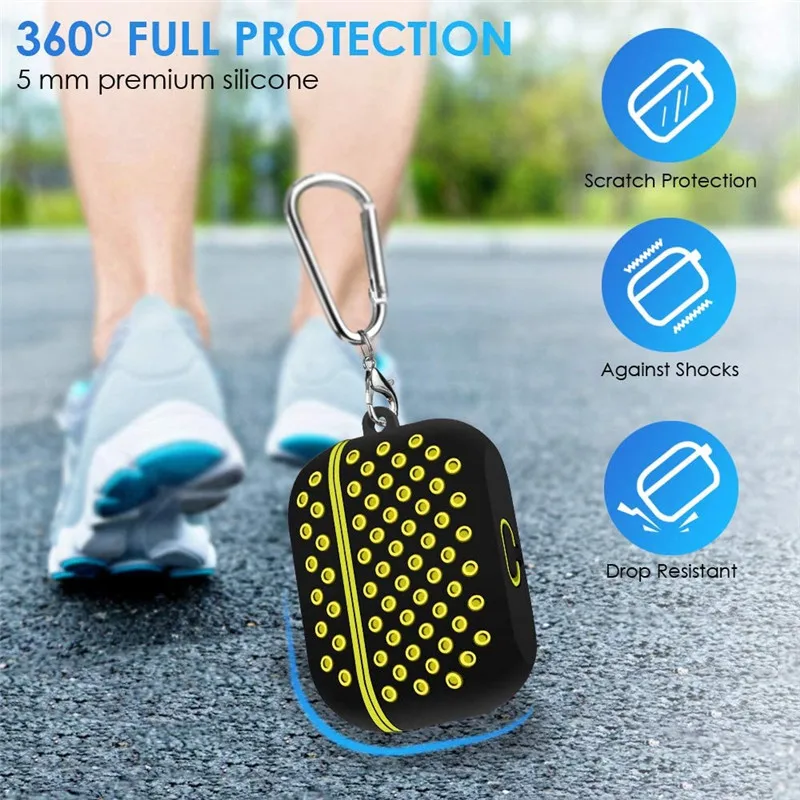 

Cover for Airpods Pro 2 1 Case Silicone Air Pods Earphone Protector for Airpod2 Acessories cover with keychain Airpods Case