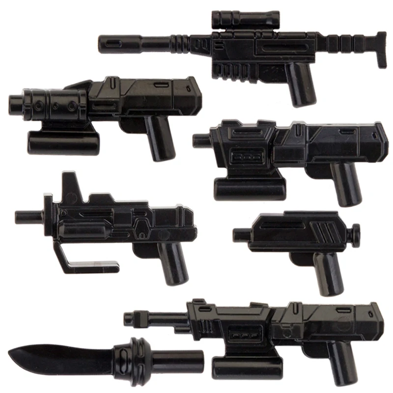 Конструктор Koruit из сериала Звездные Фильмы оружие для фигурок бластера 4 см