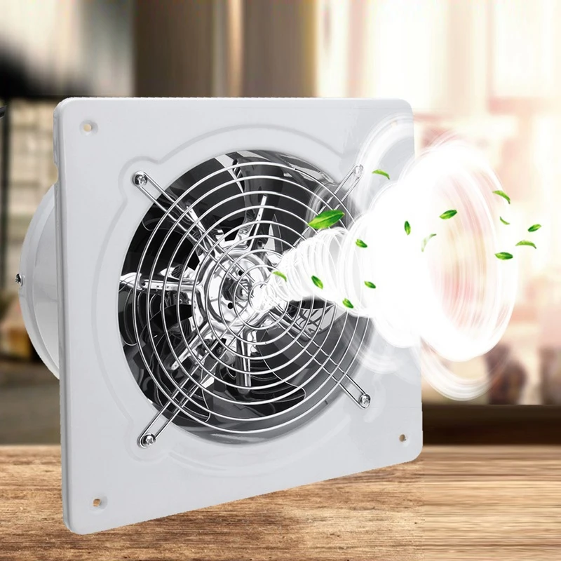4 дюйма 20 Вт 220V Высокая Скорость Вытяжной вентилятор Туалет Кухня Ванная комната