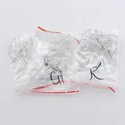 50 шт.лот, набор светоизлучающих диодов, прозрачный круглый, 5 мм, красный, зеленый, желтый, синий, белый, 5 видов каждого по 10 шт., оптовая продажа