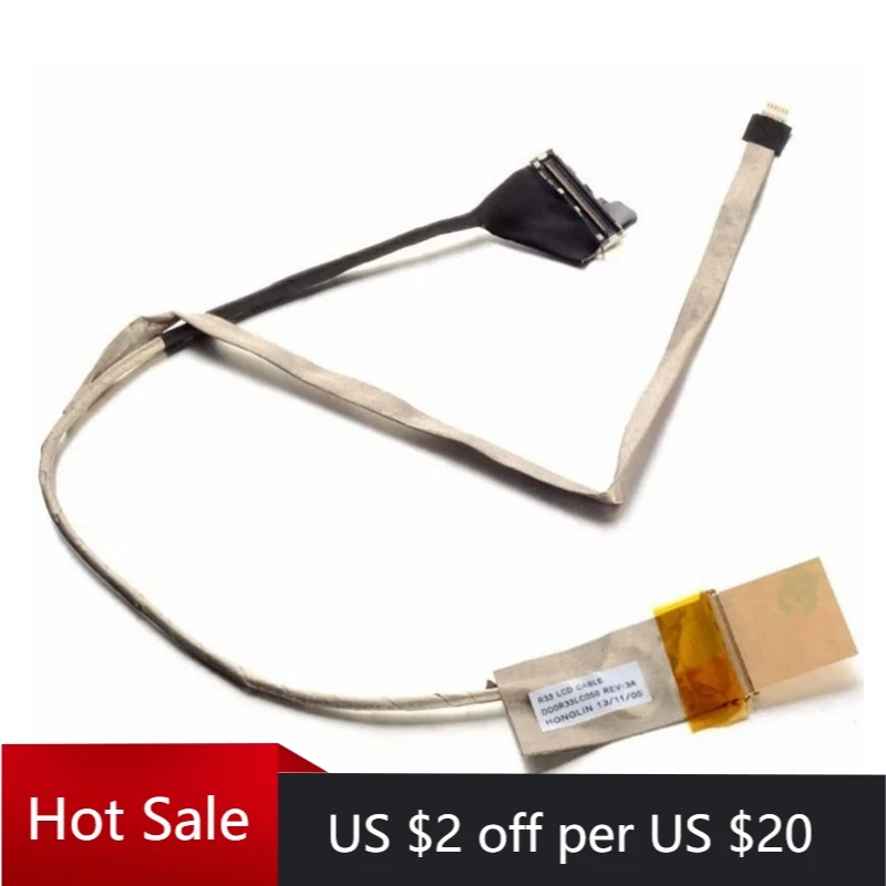 Видео экран для ноутбука Hp G4 2000 Dd0r33lc040 R33lc050 ЖК светодиодный LVDS лента показа кабеля