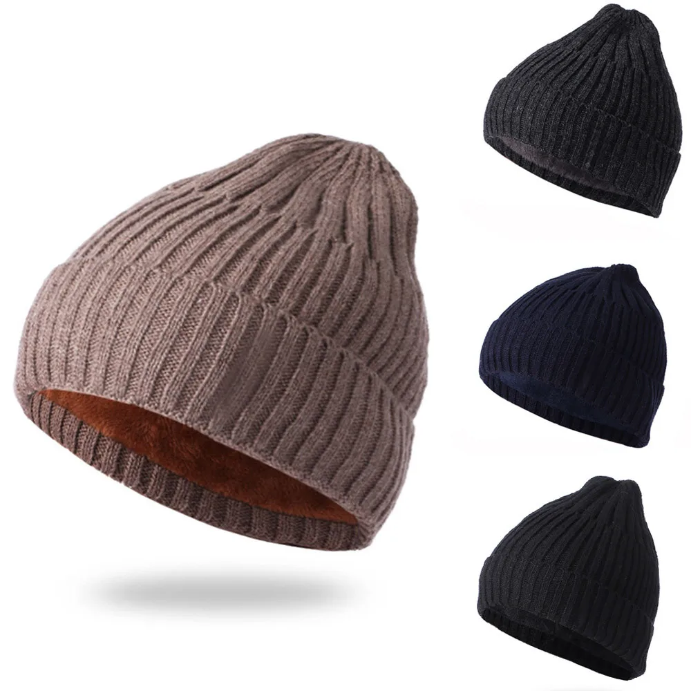 Новая мужская и женская короткая вязаная кепка с манжетами в стиле ретро морском