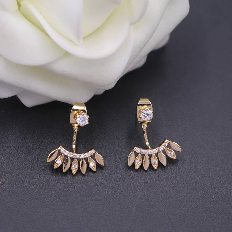 Шикарная индивидуальная куртка для ресниц женщин и девушек медные серьги