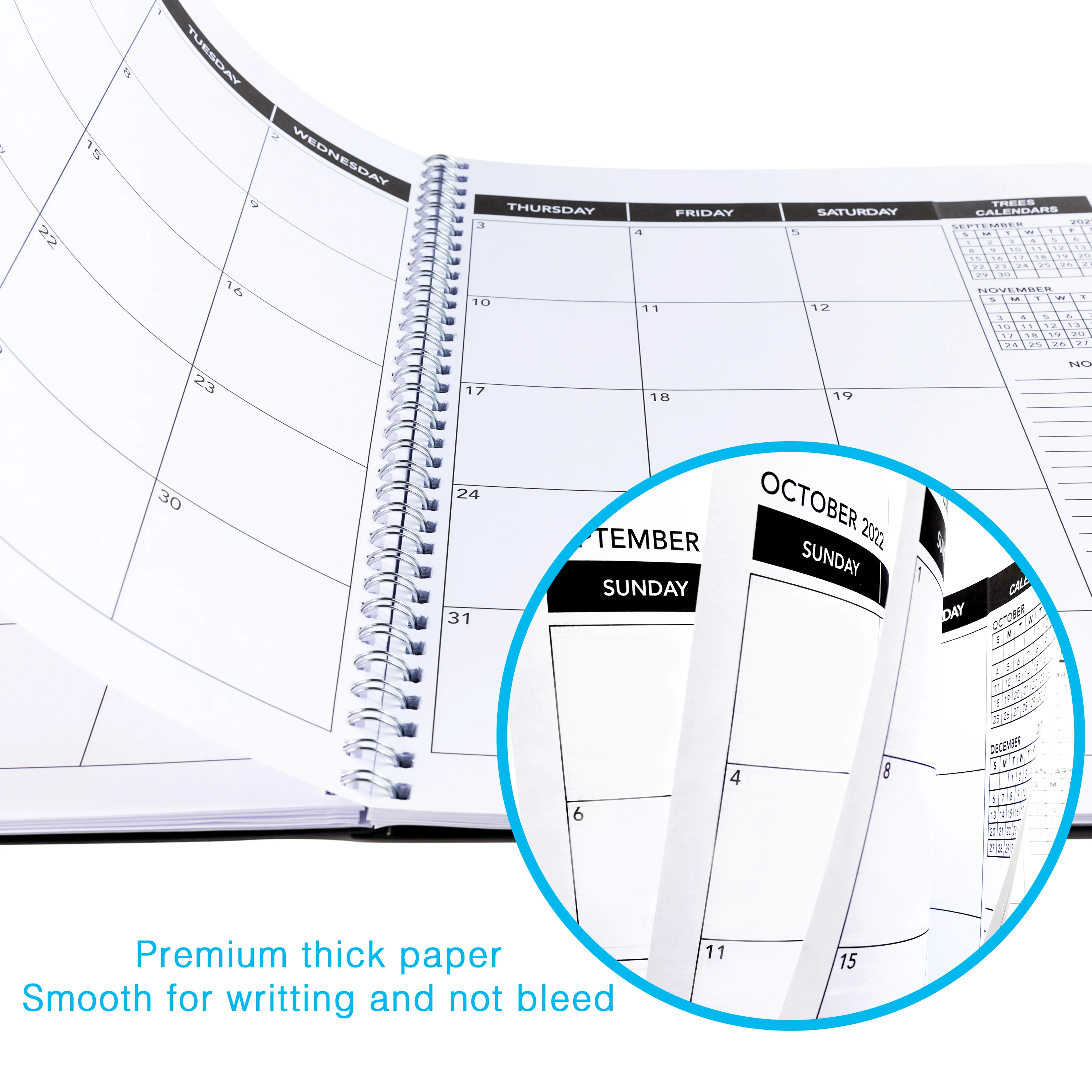 Ежедневный календарь планировщик блокнот 2022-2023 еженедельный и ежемесячный