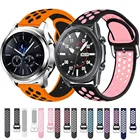 Ремешок силиконовый 20 22 мм для Samsung Galaxy Watch 42 ммGarmin BenzGarmin Vivoactive 3Vivoactive 4Forerunner 245 645