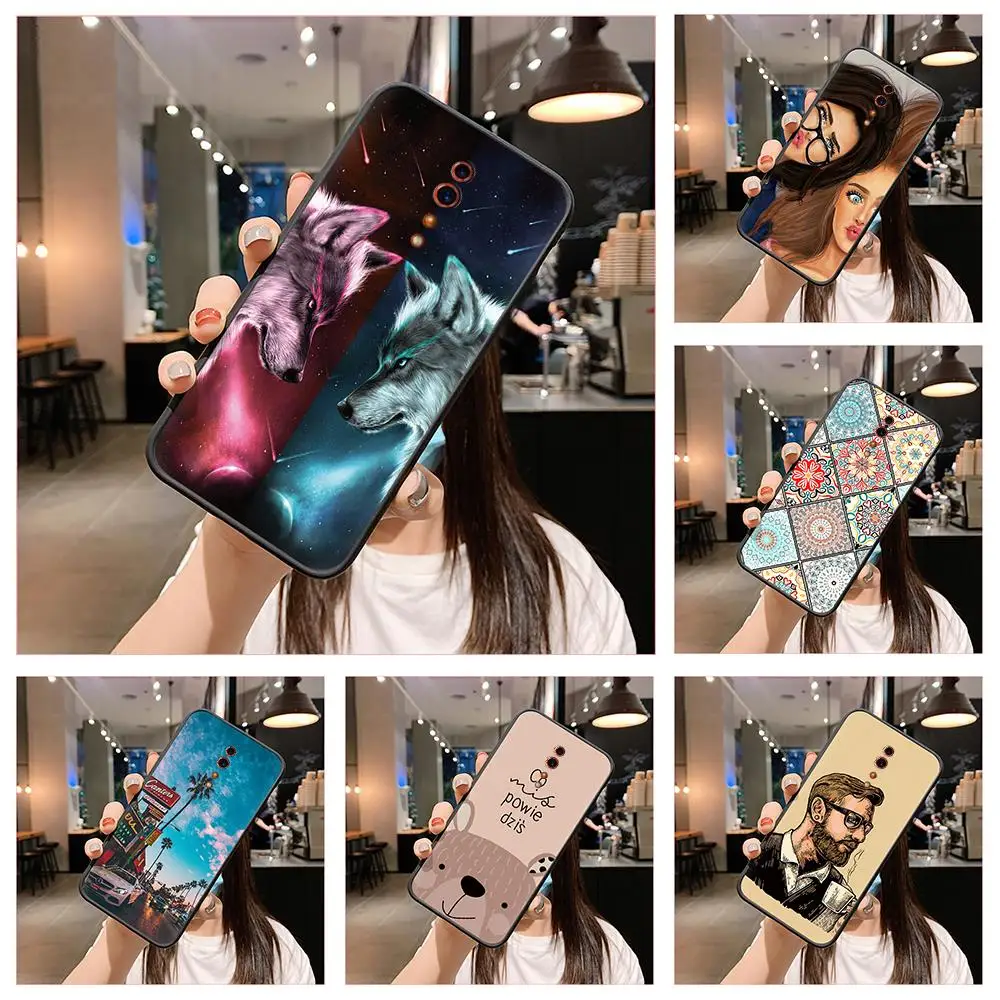 Модный чехол для телефона девочек OPPO Reno Z защита от пыли мальчика прочный мужской