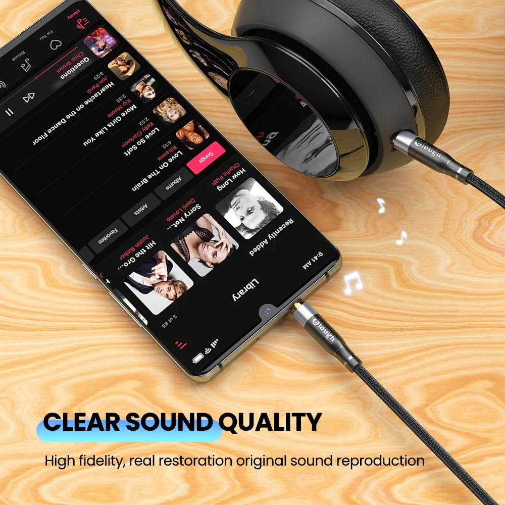 Elough 3.5mm Jack Audio Cable 3.5 mm Male to Aux For Samsung S10 Car Headphone Xiaomi Redmi 4x | Электроника