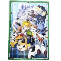 9pcsset digital monster digimon adventure yamato reproduce repaint 9in1 hobby collectibles game anime collection cards