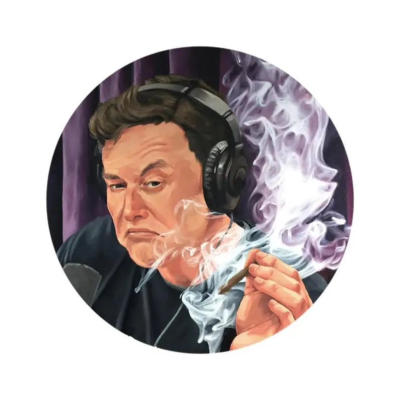 

Elon Musk Smoking Joe Rogan Show Podcast Sticker Phone Case Bumper Decal #RS34
