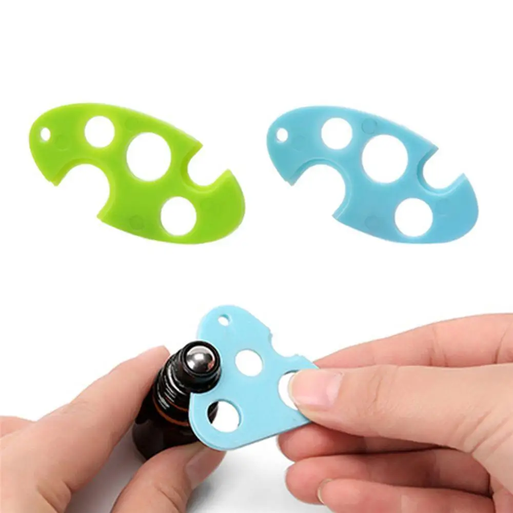 

1pc Essential Oil Opener Key Tool Remover For Roller Ball and Caps Bottles Plastic Opener Roller Bottle Corkscrew Tool Wholesale