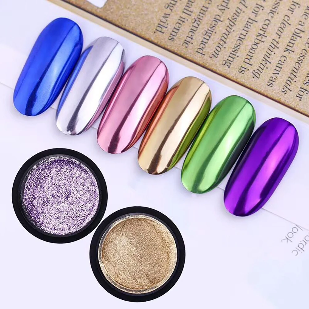 Ультратонкая блестящая Пудра для ногтей 2 мл|Блестки ногтей| |