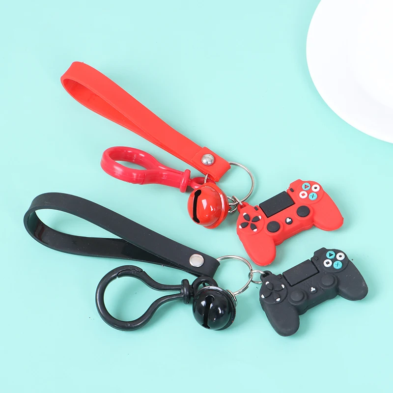 Креативный брелок для видеоигр модель джойстика с кольцом-подвеской мужчин и