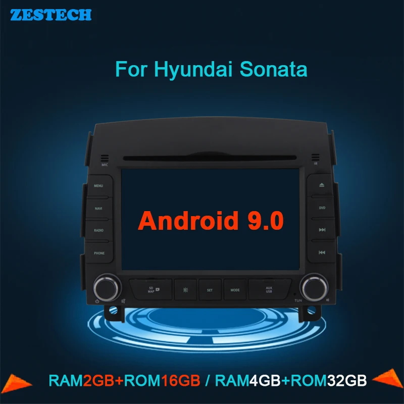 melhor Navegação Gps Do Carro Dvd De Android Para Hyundai Sonata 2004-2008 Com Rádio/wifi/obd2/câmera/tv/usb/dvr/tpms/3g
