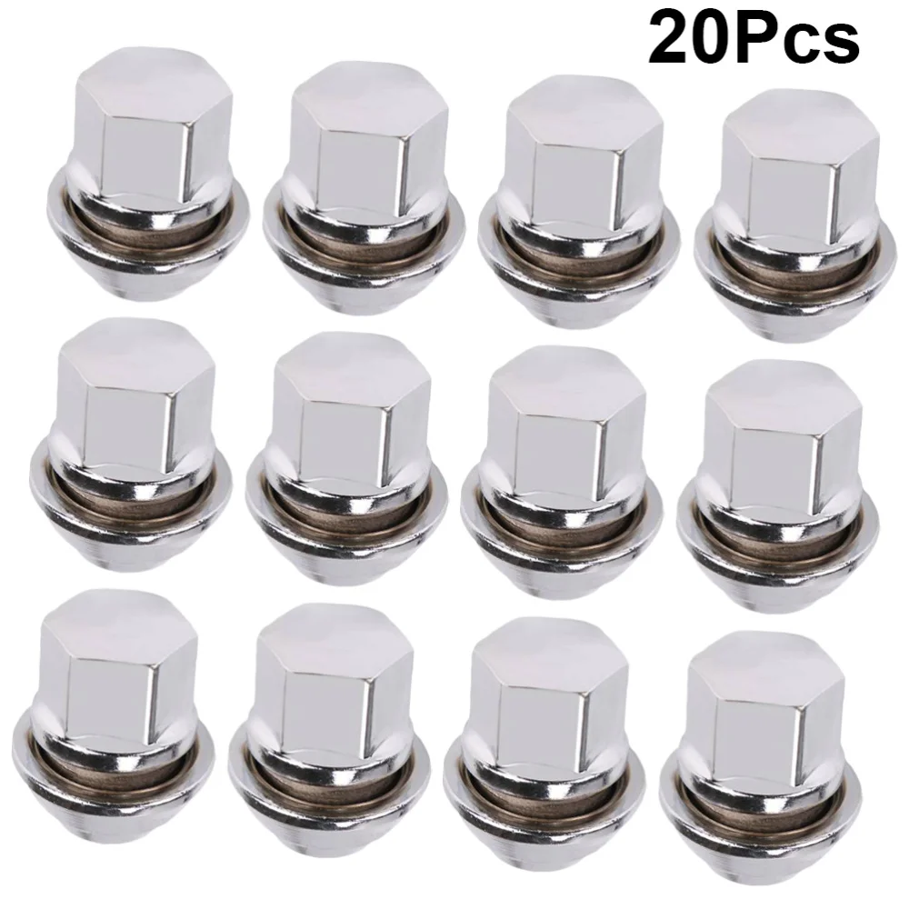 20 шт. гайки сменные для колес из алюминиевого сплава ступицы колеса совместимые с