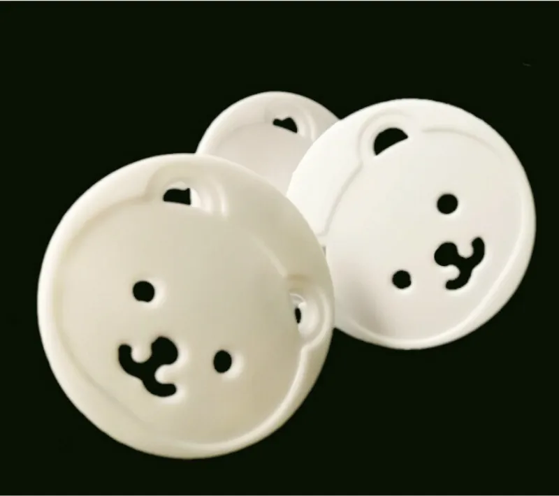 

Lovely 4 Pieces Child Safety Bears Power Board Socket Plug Protective Covers happy