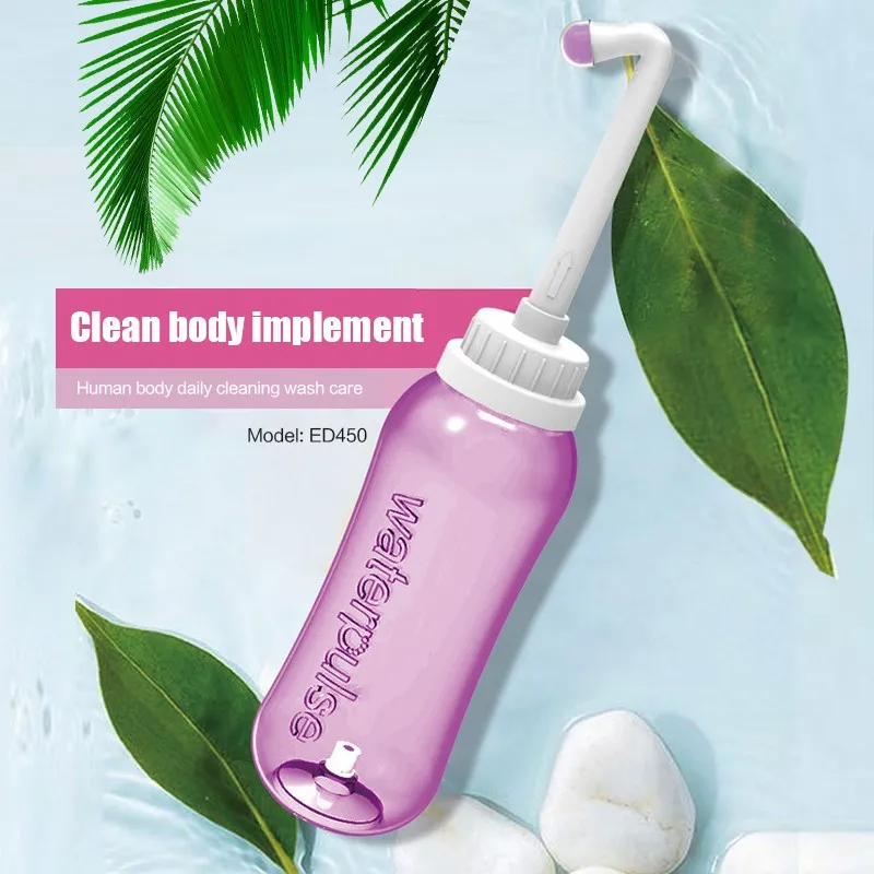 

500ml Portable Travel Hand Held Bidet Sprayer Personal Cleaner Hygiene Bottle Spray Washing