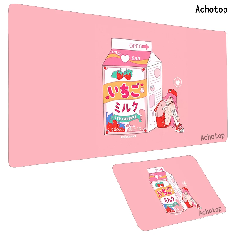 

Computer Mouse Pad XXL Gamer Mouse Pads Large Gaming Mousepad Pink Desk Mause Mats Keyboard Mouse Carpet Gaming Accessories For
