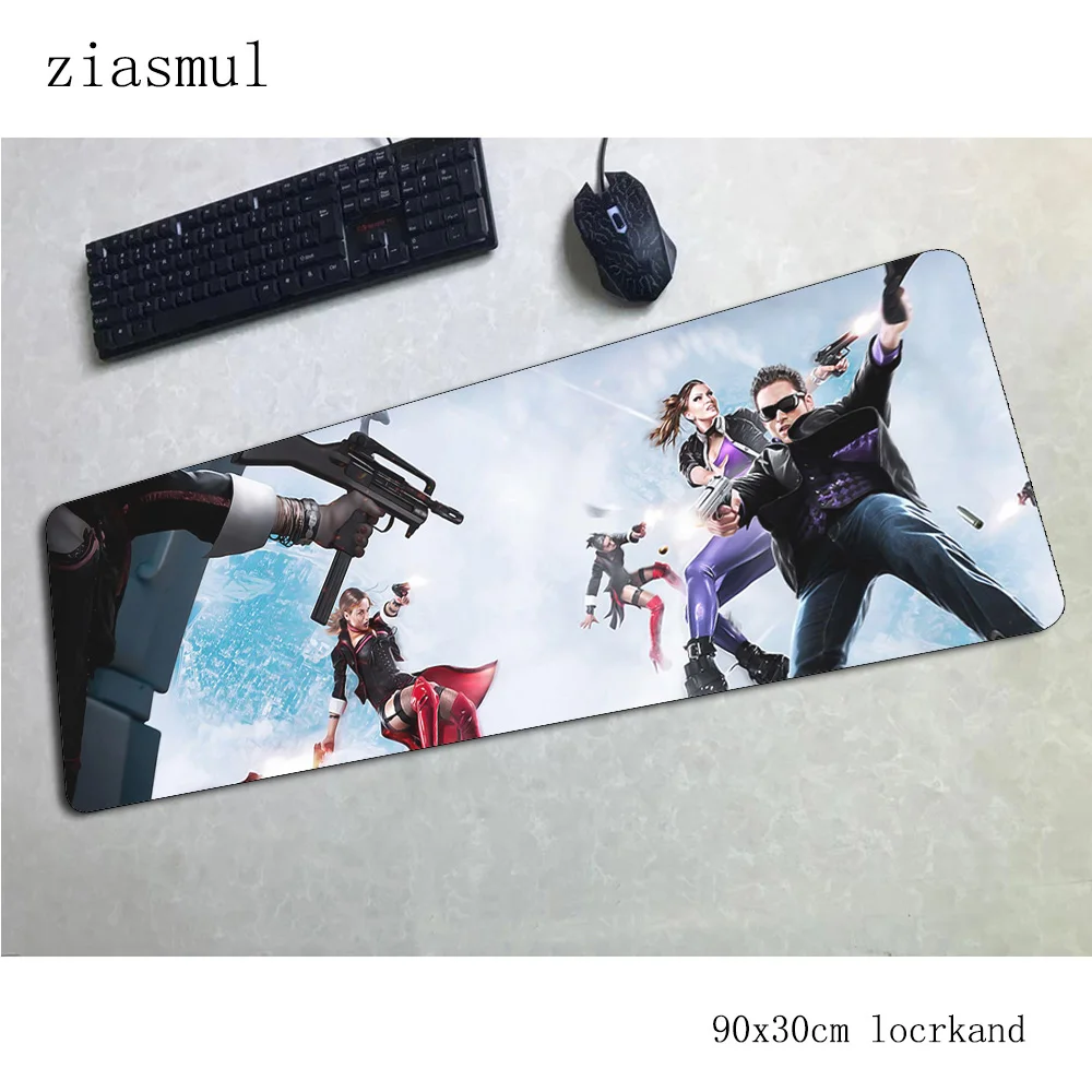 Коврик для мыши saints row 900x300x3 мм красивый игровой коврик профессиональные