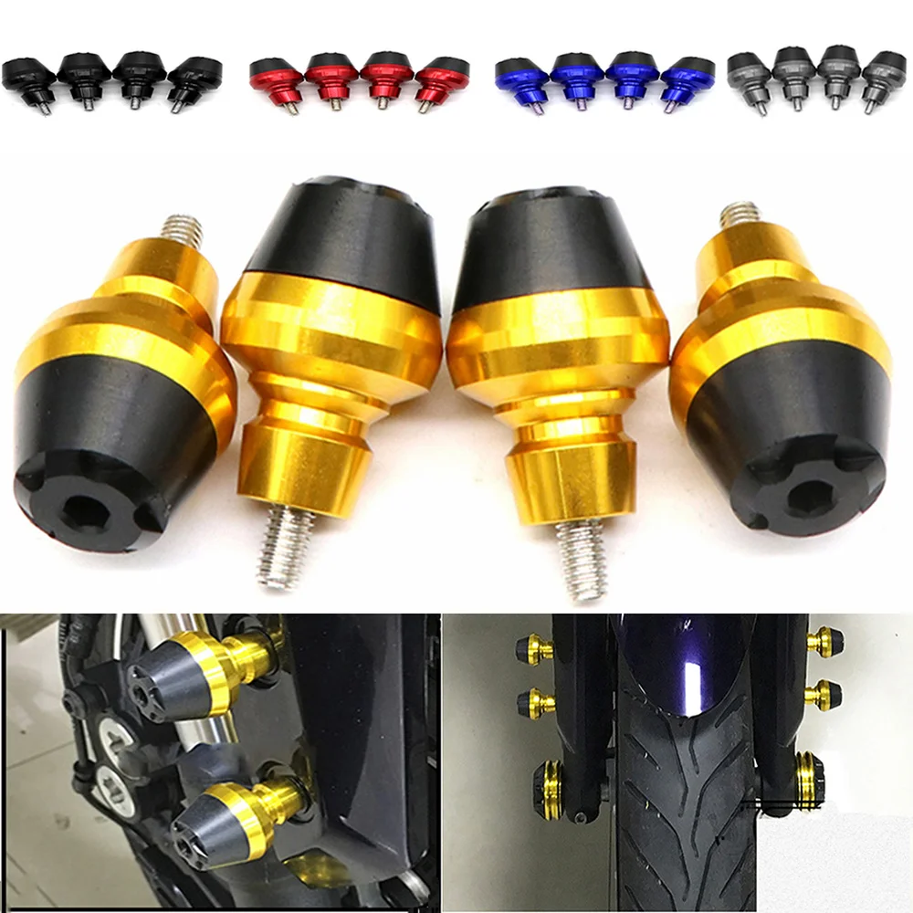 Защита для переднего крыла мотоцикла 6 мм ползунок винт болт вилка Yamaha YZF R1 R3 R6 R25 FZ1