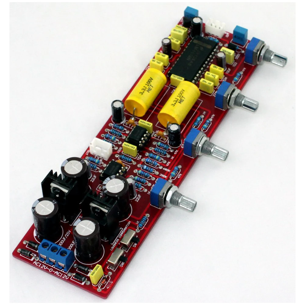Фото LM4610N+NE5532 Тональная плата AC12V-0-AC12 без 4610IC №5