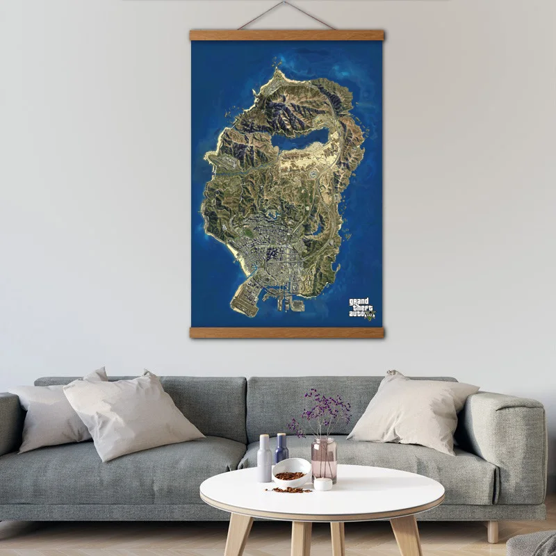 Настенный постер GTA San Andreas: Los Santos