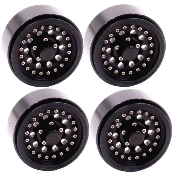 

Metal 1.9Inch Beadlock Wheel Hub Rim for 1/10 RC Crawler Axial SCX10 90046 AXI03007 Traxxas TRX4 RedCat MST RGT