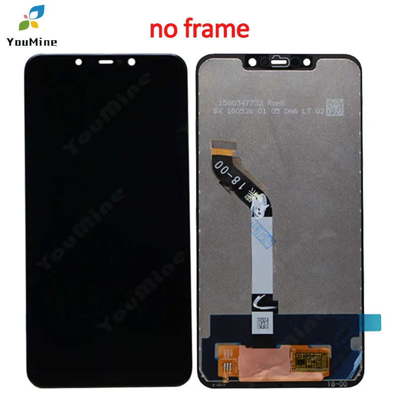 ЖК дисплей с сенсорной панелью и дигитайзером M1805E10A для Xiaomi Pocophone F1 рамкой|Экраны