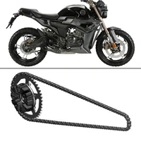 motorcycle accessories original sprocket chain for zontes g1 125 g155 sr g1 155 g1 125x
