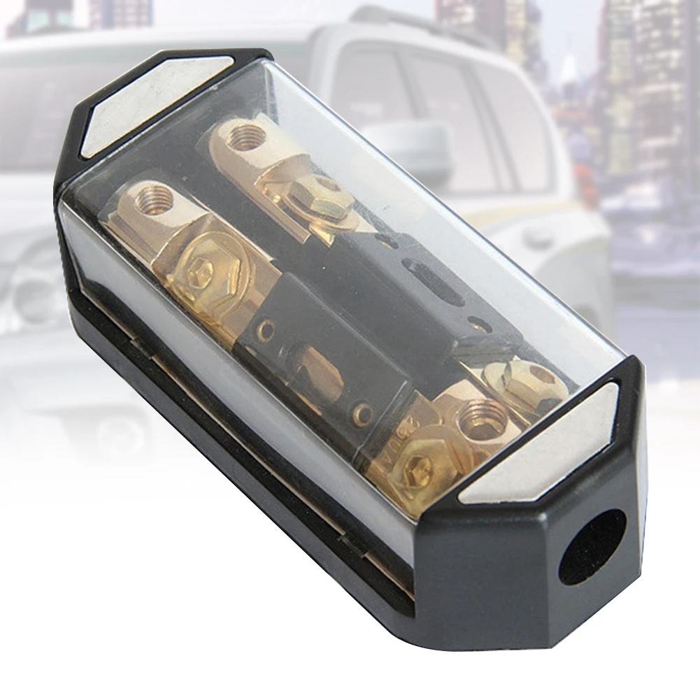 С крышкой надежное 2 полосное аудио прочное распределение аксессуаров 100А