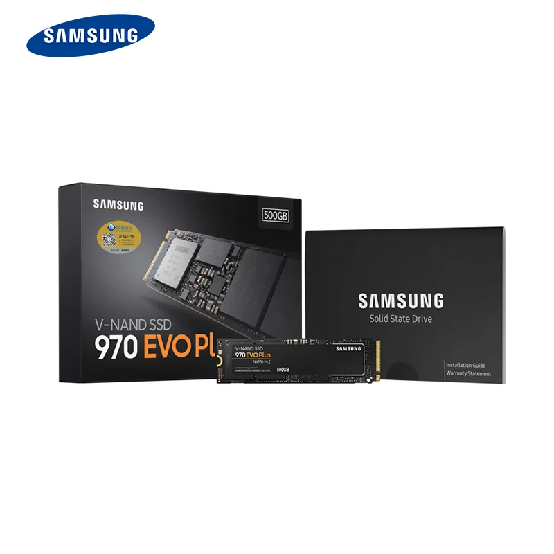Samsung 970 EVO Plus SSD 250GB NVMe M.2 2280 SSD 500 ГБ 1 ТБ M.2 Внутренний твердотельный накопитель TLC SSD PCIe 3,0x4 NVMe 1,3 ноутбук