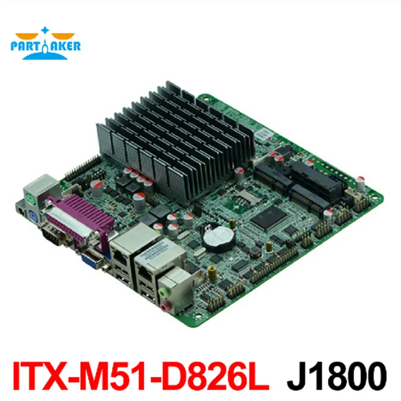 На базе платформы Bay trail SOC материнская плата с бортовым процессором mini itx