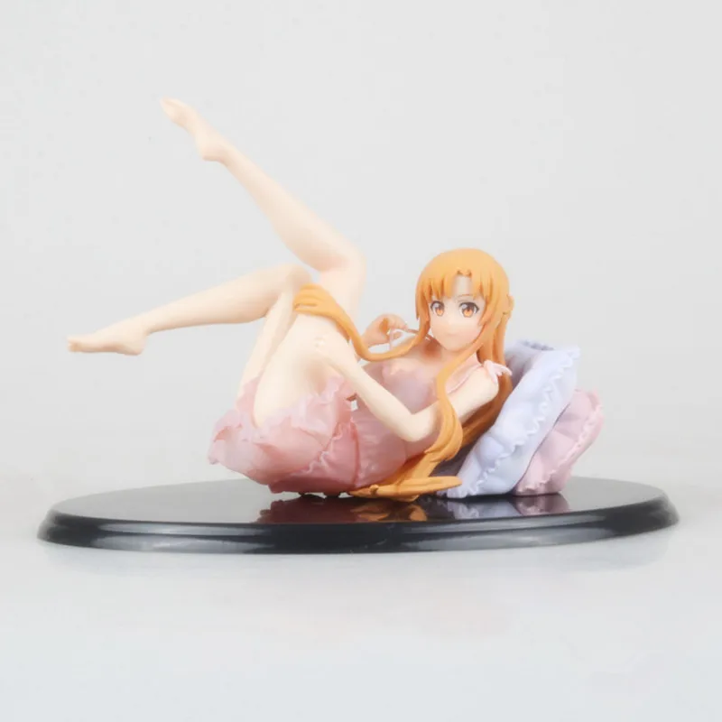 

Kawaii Sword Art Online Japan Anime Action Figure PVC Toy AsunaYuuki Sexy Doll Car Room Decor Ornaments Collection Gift for Boys