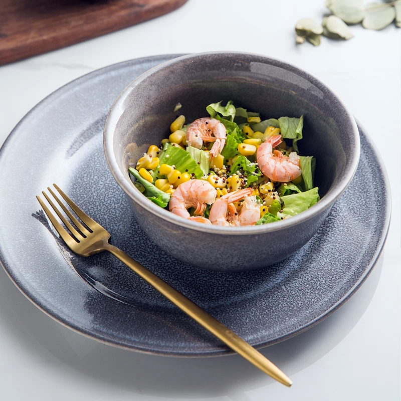 ANTOWALL простая керамическая тарелка для салата Risotto миска в скандинавском стиле молока кофе кружка| |