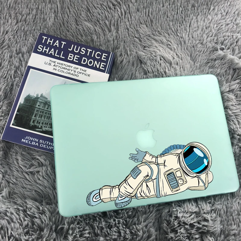 

MTT 2020 For Macbook Air 13 Case M1 A2337 Plastic Hard Cover For Macbook Air Pro 12 13 15 16 Cartoon Astronaut Laptop Case A2338