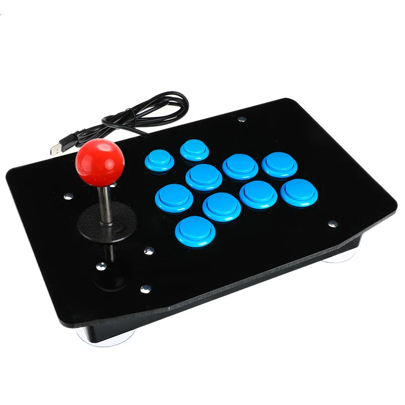 New Arcade USB Fighting Stick Joystick Gaming Controller Gamepad Video Game For PC Desktop Computers | Электроника