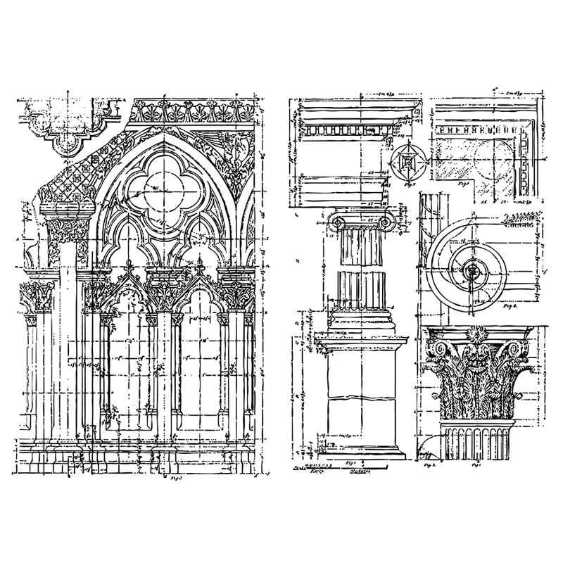 

Новинка 2021 г., прозрачные штампы и архитектура для скрапбукинга, для рукоделия, изготовления поздравительных открыток, металлические пресс-...